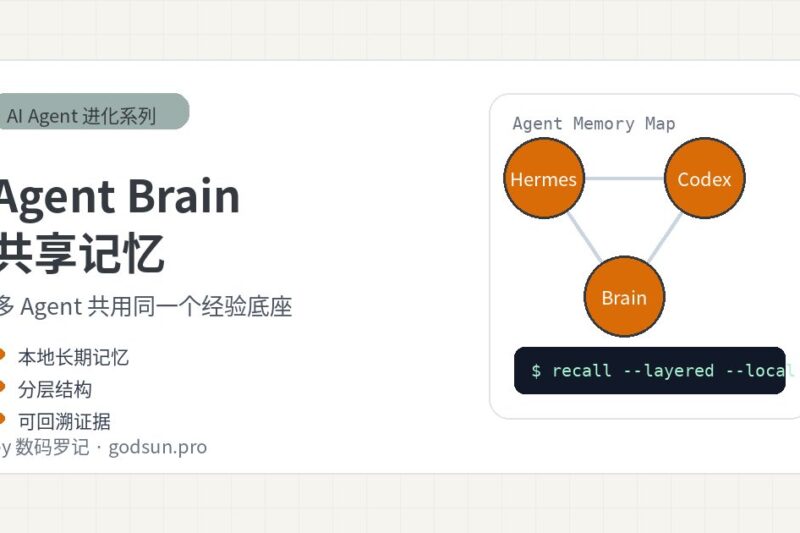 Agent Brain 是什么？多 Agent 共享记忆才是下一步