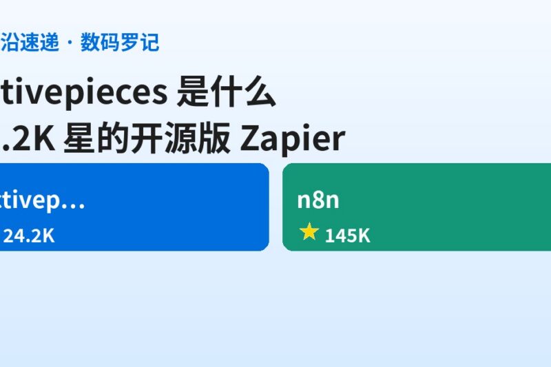 Activepieces 是什么？24.2K 星的开源版 Zapier，Agent+MCP 全塞进一个工作台（基础篇）