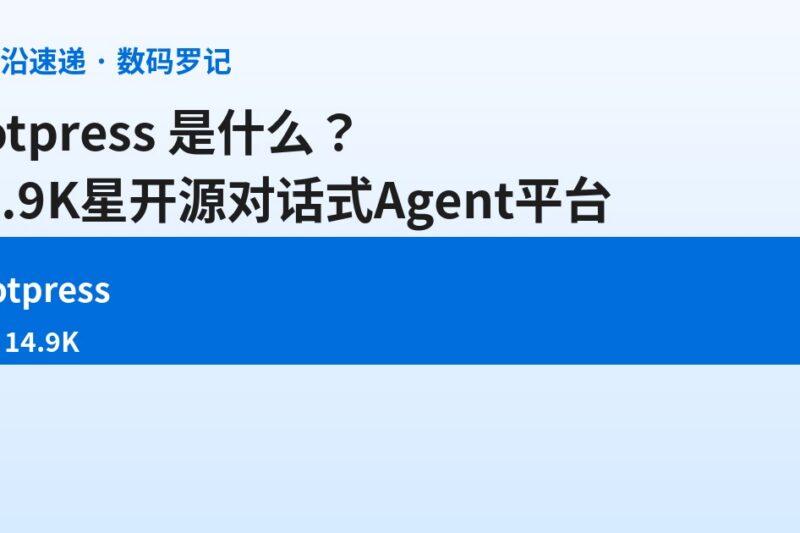 Botpress 是什么？14.9K 星的开源对话式 Agent 平台，从聊天机器人长成 LLM 员工（基础篇）